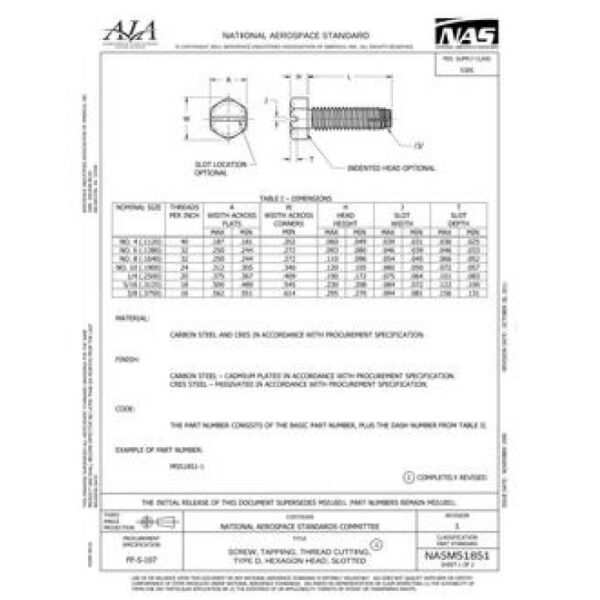 AIA NASM51851