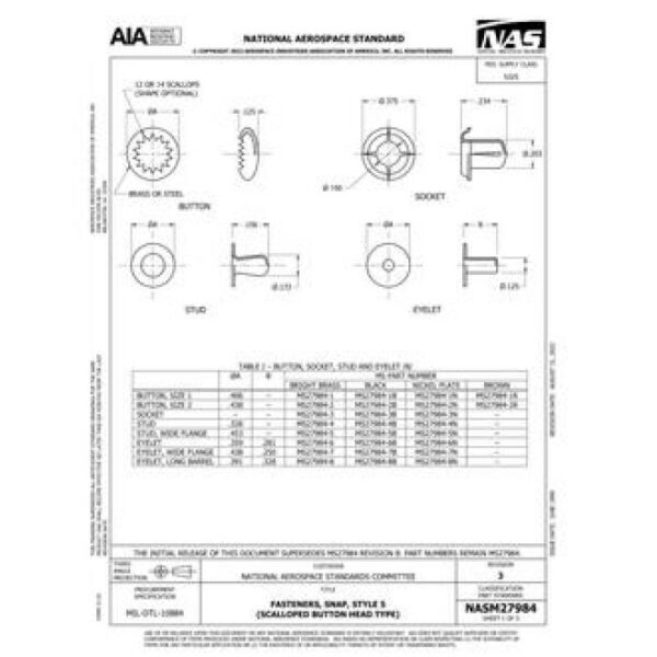 AIA NASM27984