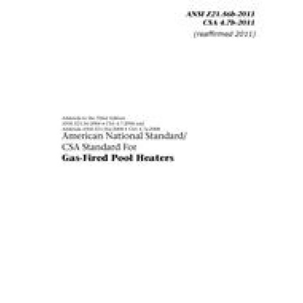 CSA ANSI Z21.56b-2011/CSA 4.7b-2011