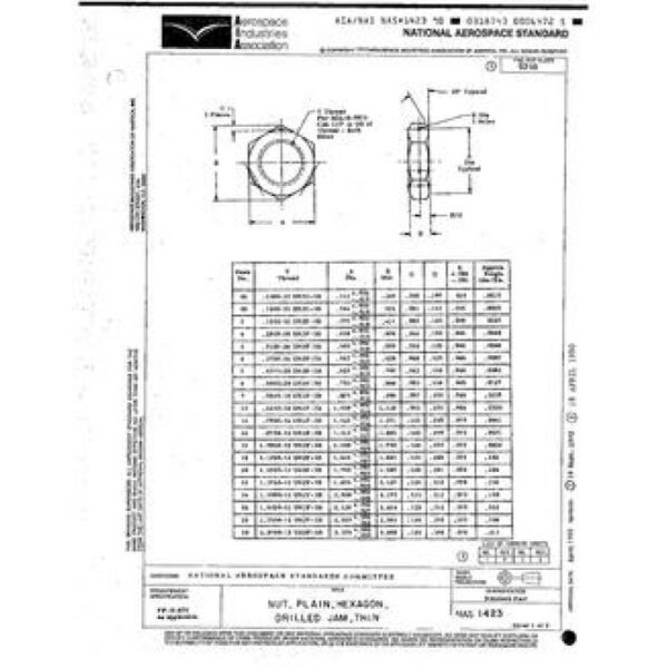 AIA NAS1423