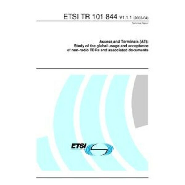 ETSI TR 101 844