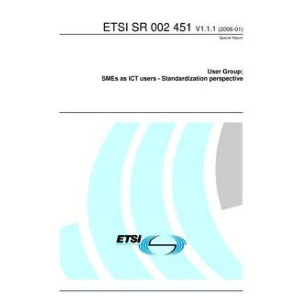 ETSI SR 002 451