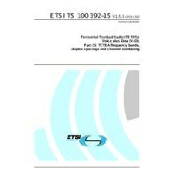 ETSI TS 100 392-15