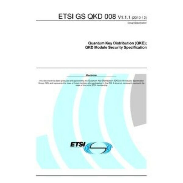 ETSI GS QKD 008