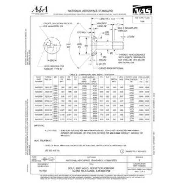 AIA NAS2803-2810