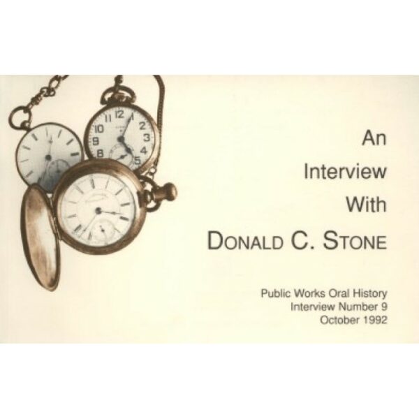 An Interview with Donald C. Stone