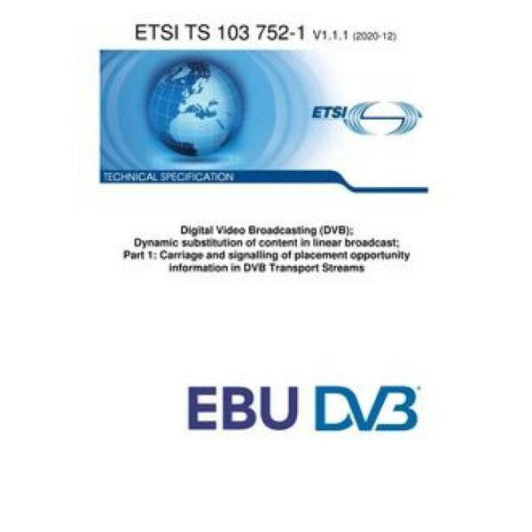 ETSI TS 103 752-1