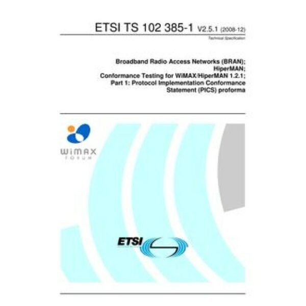 ETSI TS 102 385-1