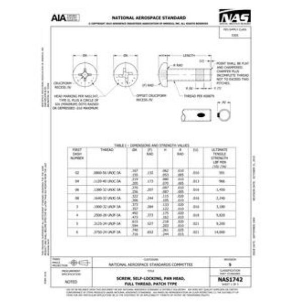 AIA NAS1742