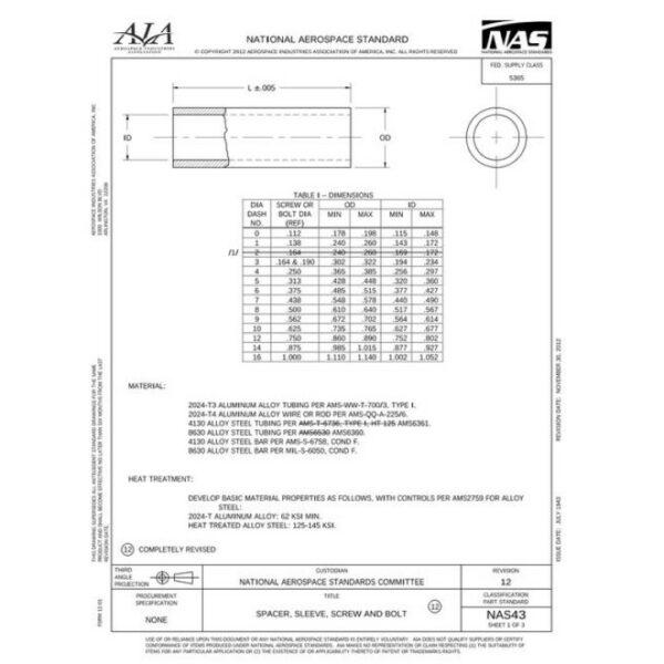 AIA NAS43