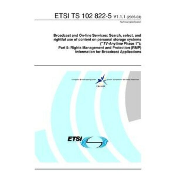 ETSI TS 102 822-5