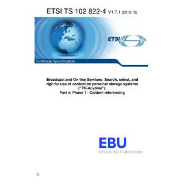 ETSI TS 102 822-4