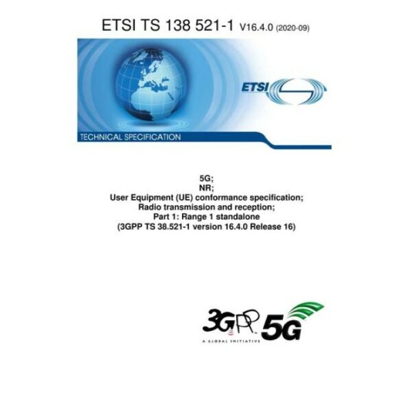 ETSI TS 138 521-1