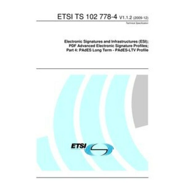 ETSI TS 102 778-4