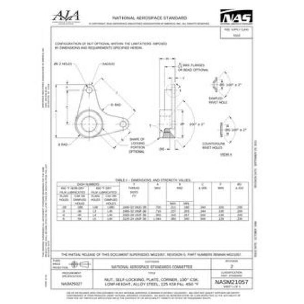 AIA NASM21057