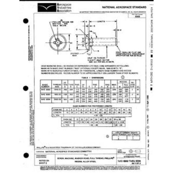 AIA NAS8302-8304