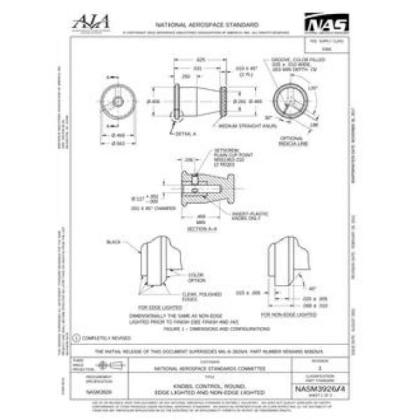 AIA NASM3926/4