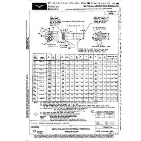 AIA NAS1271-1280