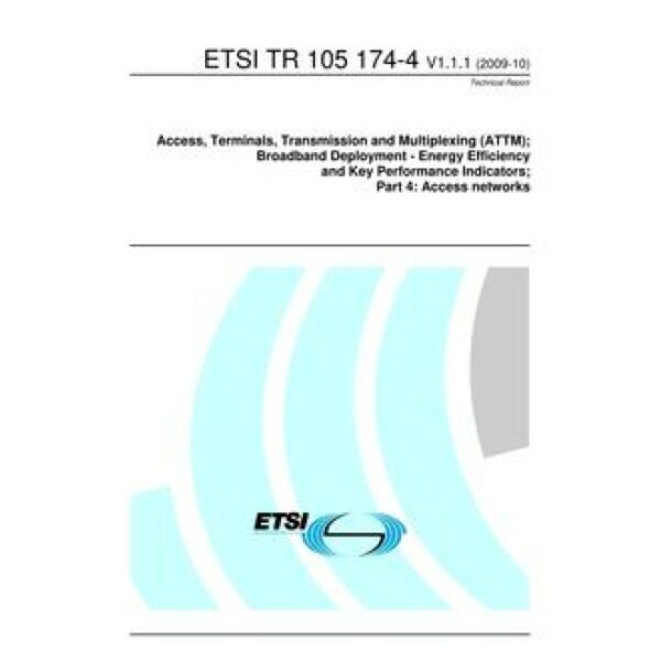 ETSI TR 105 174-4