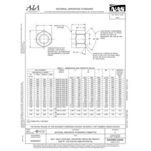 AIA NASM21044