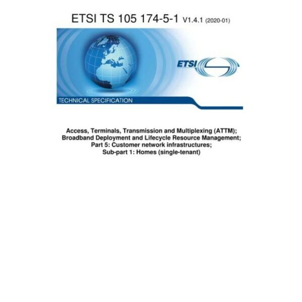 ETSI TS 105 174-5-1