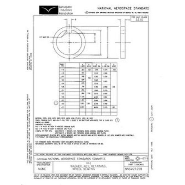 AIA NASM21258