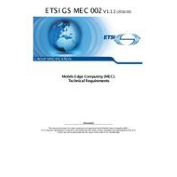 ETSI GS MEC 002