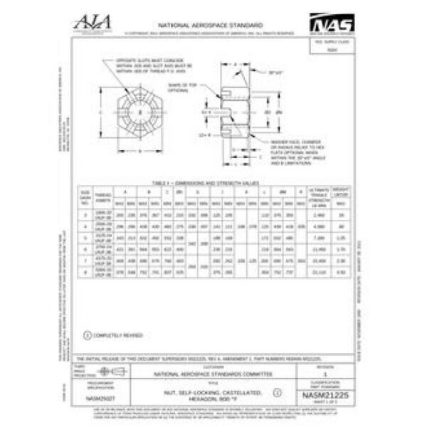 AIA NASM21225