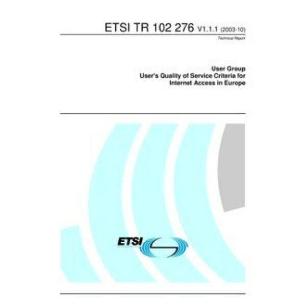 ETSI TR 102 276