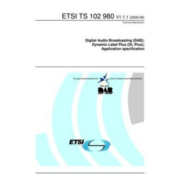 ETSI TS 102 980