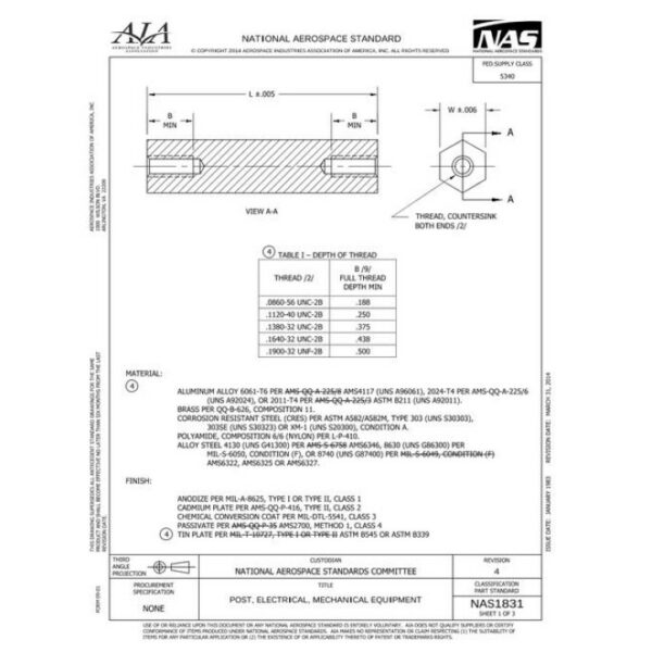 AIA NAS1831