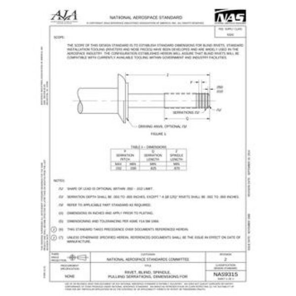 AIA NAS9315