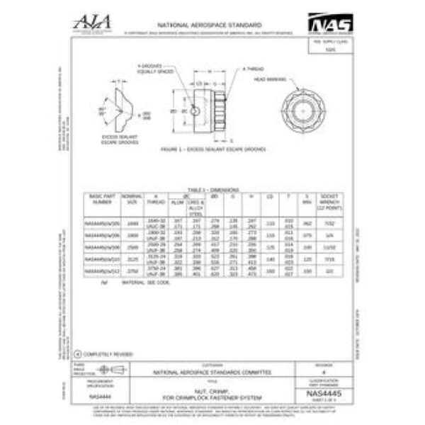 AIA NAS4445