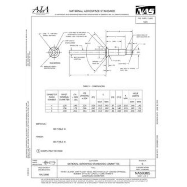 AIA NAS9305