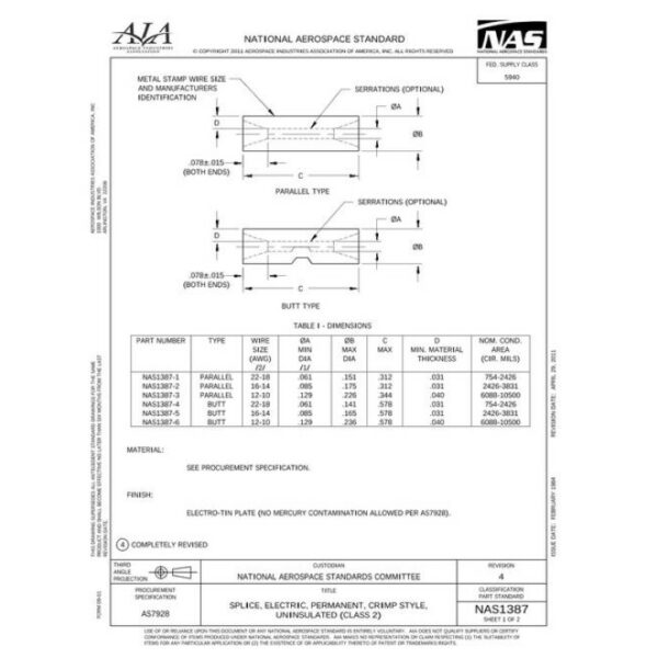 AIA NAS1387