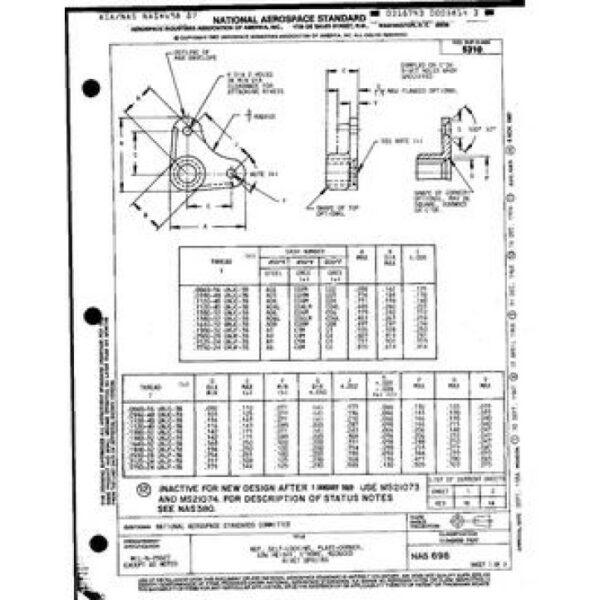 AIA NAS698