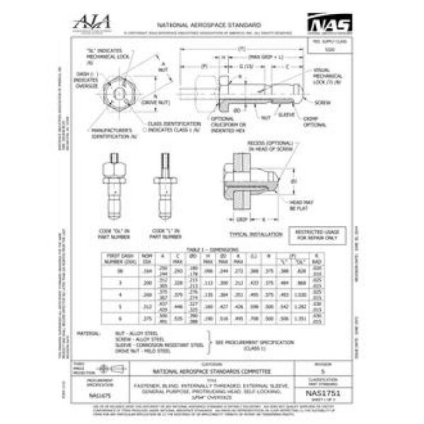 AIA NAS1751