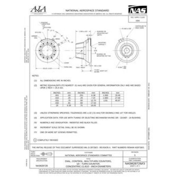 AIA NASM28728/3