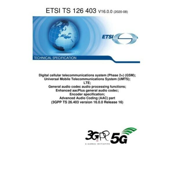 ETSI TS 126 403