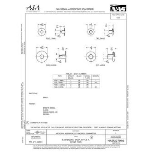 AIA NASM27986