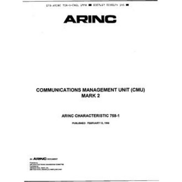 ARINC 758-1