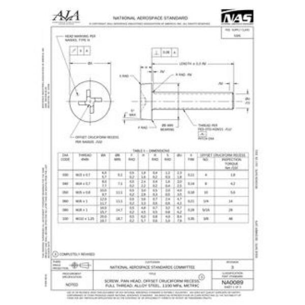 AIA NA0089