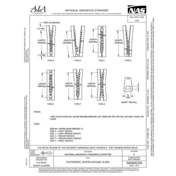 AIA NASM229