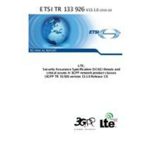 ETSI TR 133 926