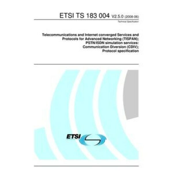 ETSI TS 183 004