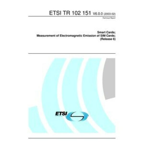 ETSI TR 102 151