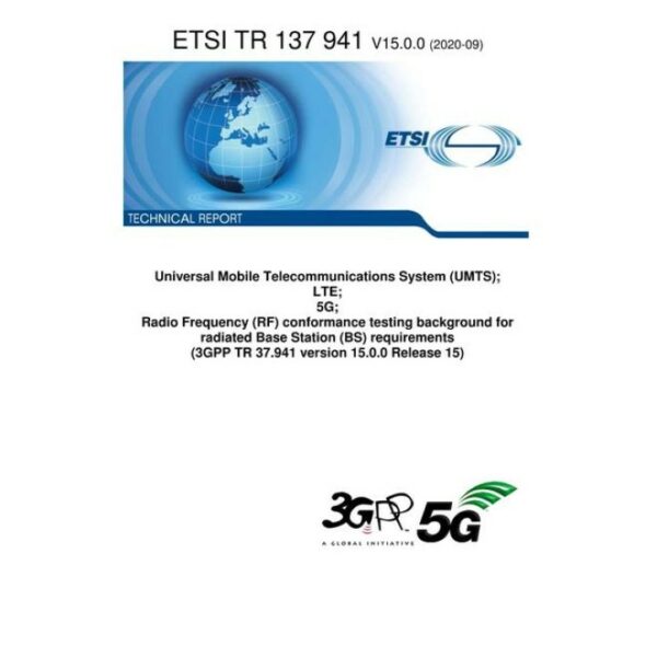 ETSI TR 137 941