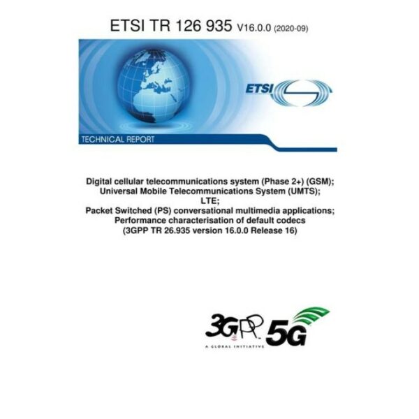 ETSI TR 126 935