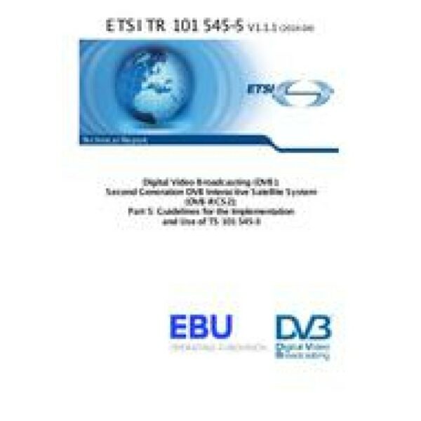 ETSI TR 101 545-5