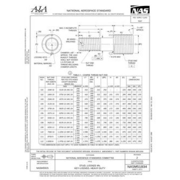 AIA NASM51834